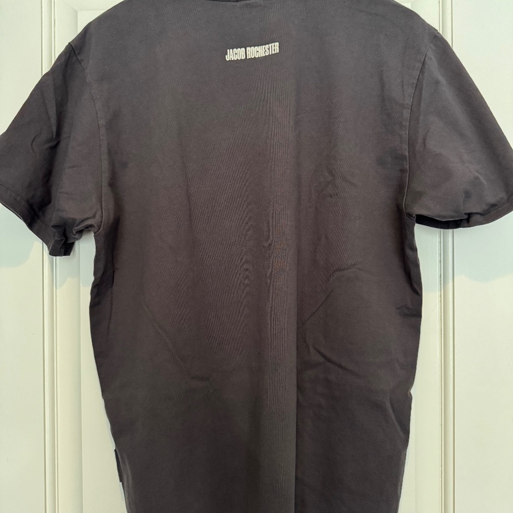 Limited Edition New Balance Jacob Rochester Charcoal Grey Graphic Tee, Size XL - Picture 3 of 4